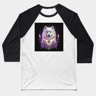 Celestial Samoyed Baseball T-Shirt